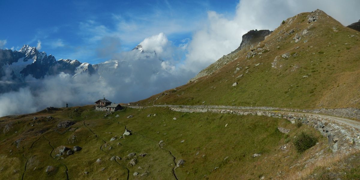 Alpe Promindoz e Grandes Murailles - Foto di Gian Mario Navillod.