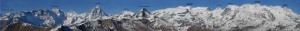 Panorama dalla cima del Monte Zerbion – Foto di Gian Mario Navillod.