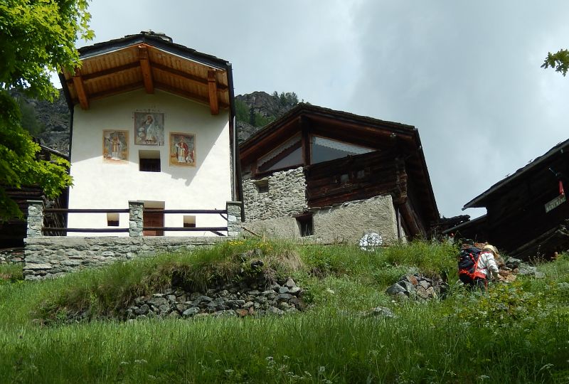 Villaggio di Mont Mené a Valtournenche - Foto di Gian Mario Navillod.