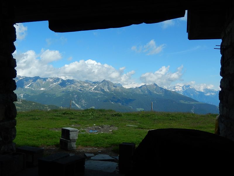 Panorama dall'Alpe Chomioi/Tsomioy di Torgnon - Foto di Gian Mario Navillod.