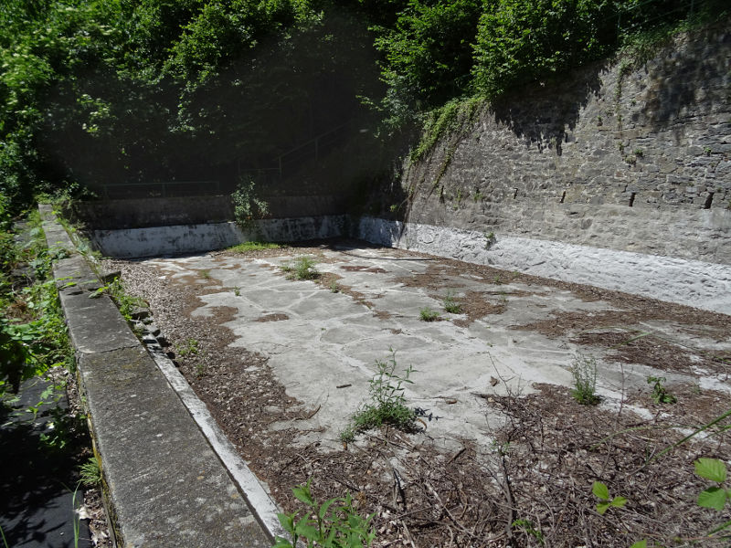 Vasca abbandonata lungo il Ru Herbal - Foto di Gian Mario Navillod.