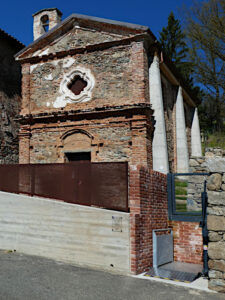 Lungo la Via Francigena - Cappella di Santa Eurosia del 1658 (Bollengo). Inaugurazione del restauro 15.12.2025 - Foto di Gian Mario Navillod.